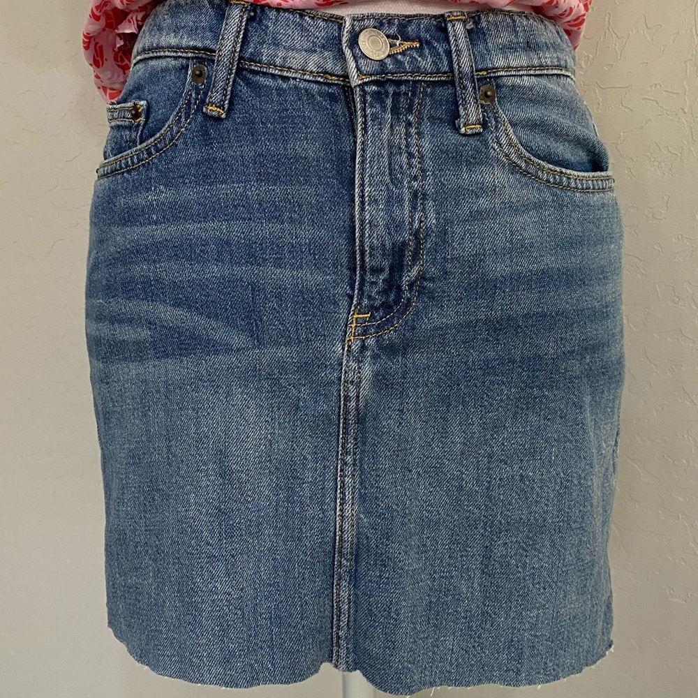 Women’s Gap 1969 Denim Mini Skirt Size 25